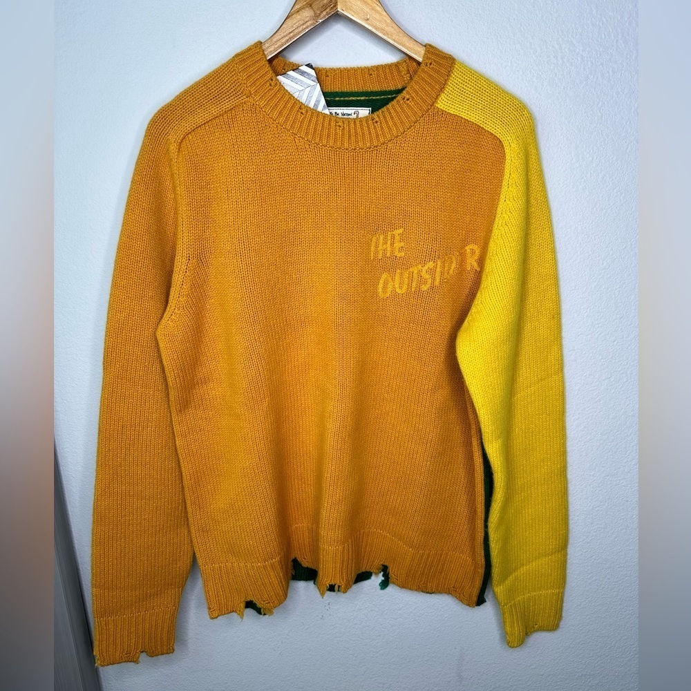 Sandrine Rose x Free People The Outsider Cashmere Sweater Size Medium NWT